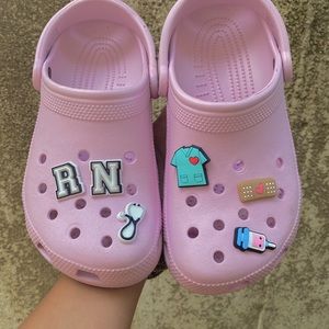 Nursing Croc Charms (set of 6)